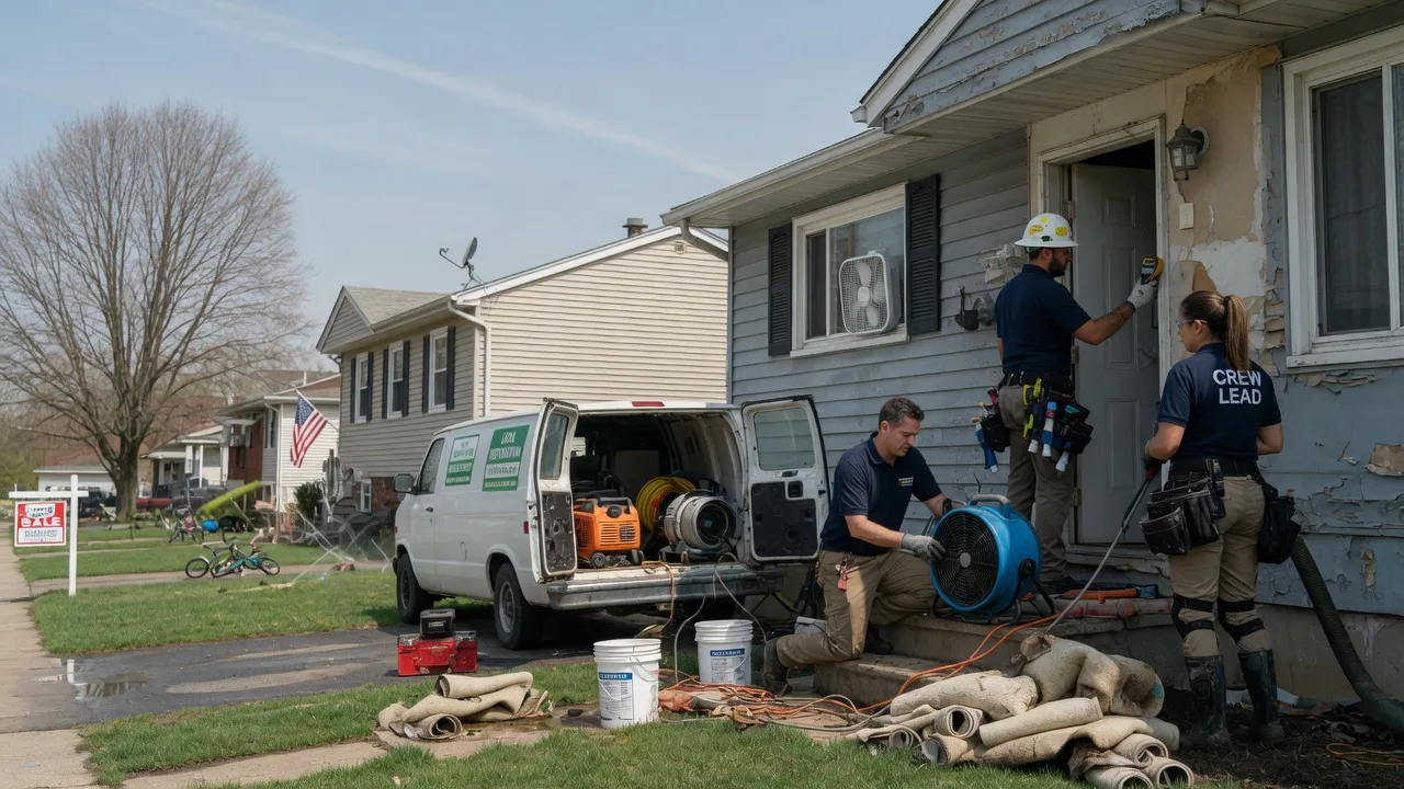 Flood Cleanup in Port Neches, TX near me